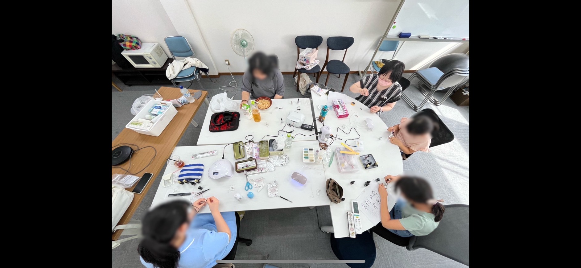女子部の様子