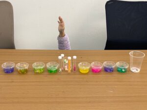 個別最適化のイメージ画像。色づくりの授業