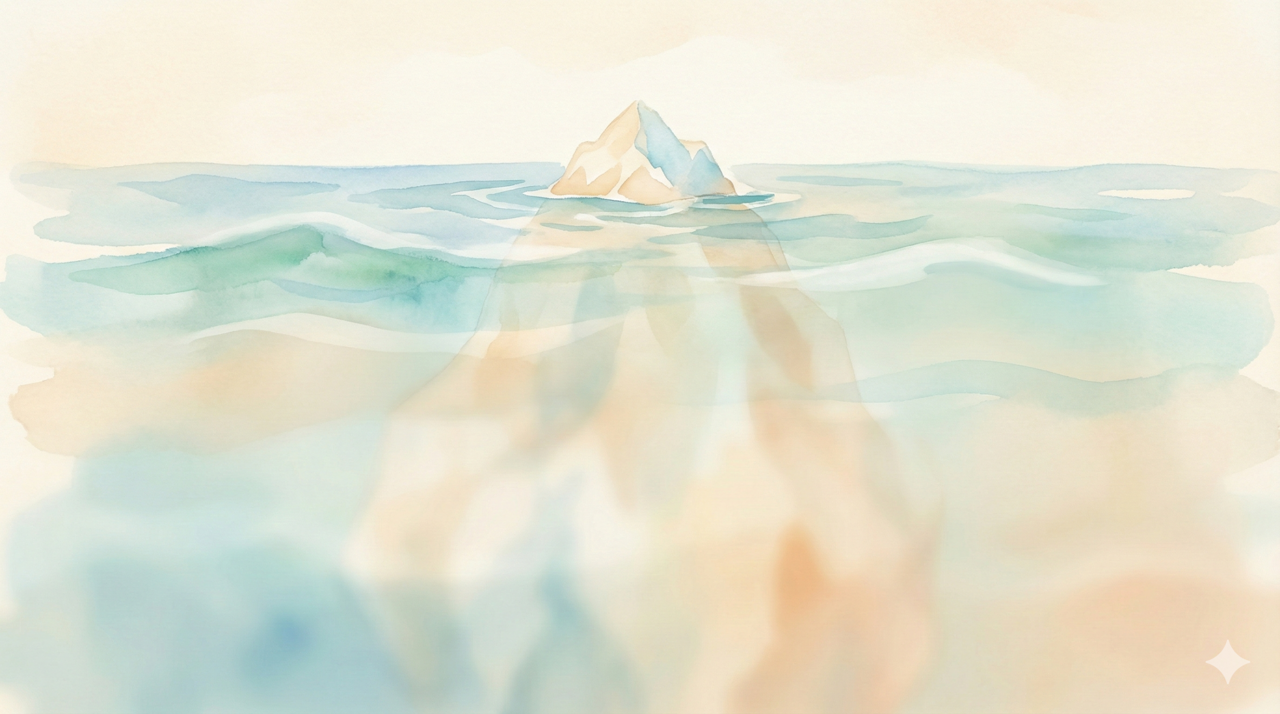 不登校の生き悩みは水面下にある